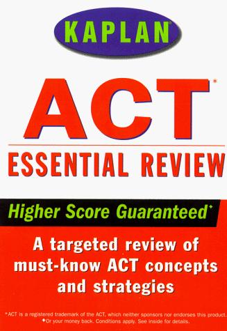 Kaplan ACT Essential Review: Kaplan, Kaplan,: 9780684849751: Amazon.com ...
