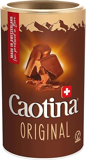 Caotina Original Chocolate Delight, Premium Swiss Chocolate Drink - 4x500g