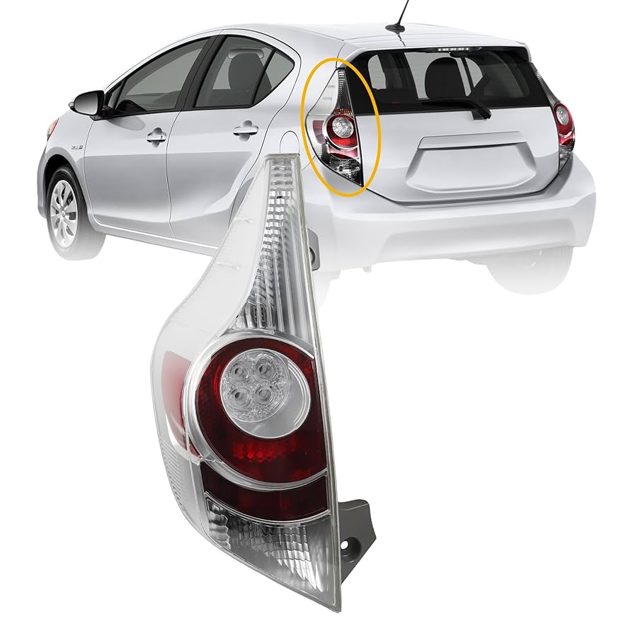 PRIUSαテールライト 左右セット クリア トヨタ プリウスα アルファ ZVW40 ZVW41 前期 後期 US仕様 LED