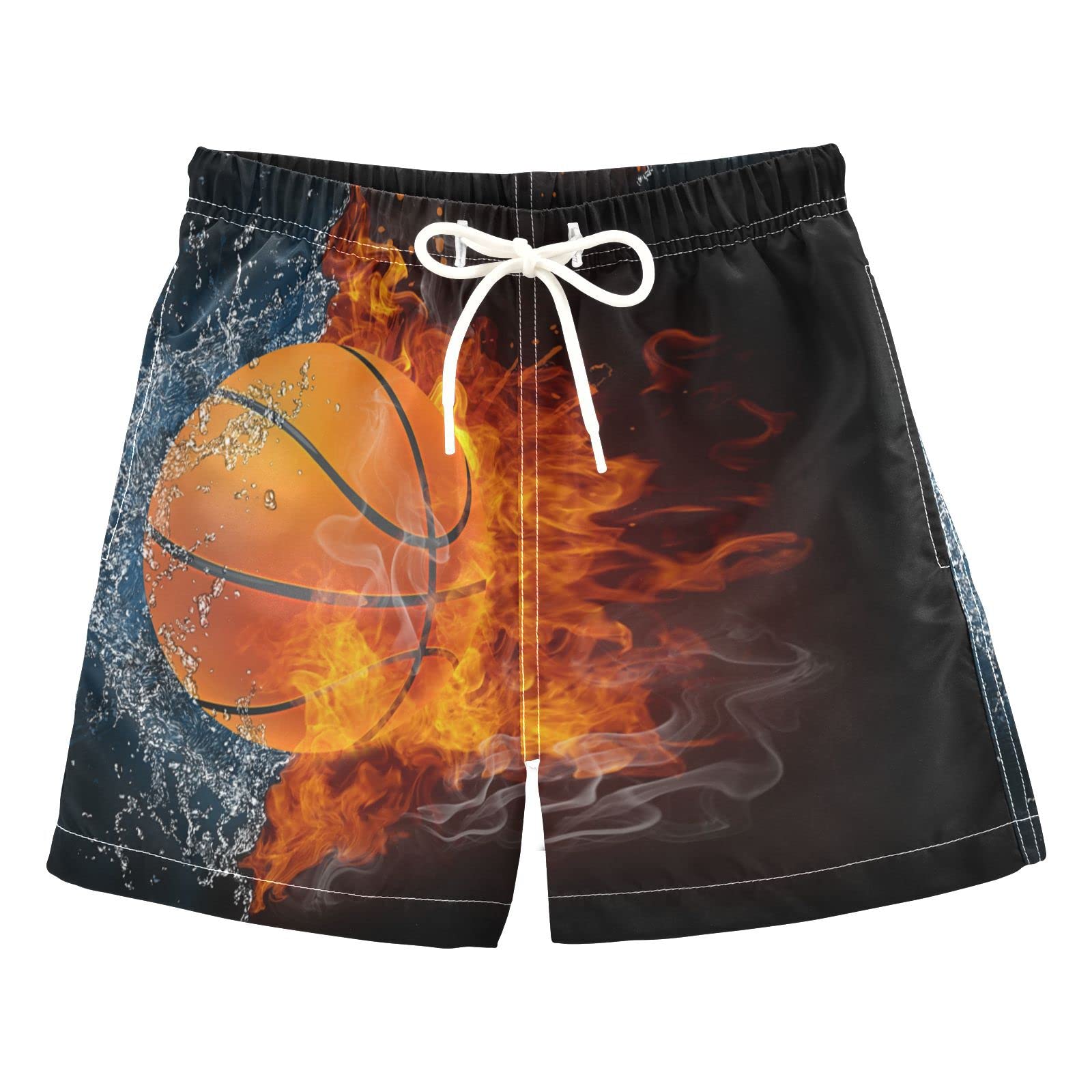 basketball swim trunks
