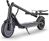 Riuiio Foldable Electric Scooter for Adults & Teens: 350W Motor, 19 MPH Top Speed, 19 Mile Range, APP Control, Dual Brakes