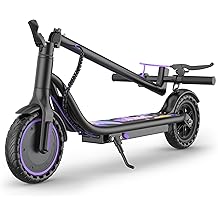Electric Scooter for Adults, Teens &amp; Big Kids &ndash; 350W/500W Motor, Up to 22 MPH Top Speed, 15&ndash;31 Miles Range, 8.5&rdquo;/10&rdquo; Solid Tires, Lightweight Folding Electric Scooter for Commuting