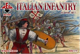 Redbox Red BoxÂ â€“Â RB72099Â Figures Italian Infantry, 16th Century, Set 1