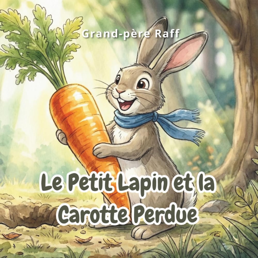 Le Petit Lapin et la Carotte Perdue: Une aventure tendre sur l'importance de la famille et du courage.