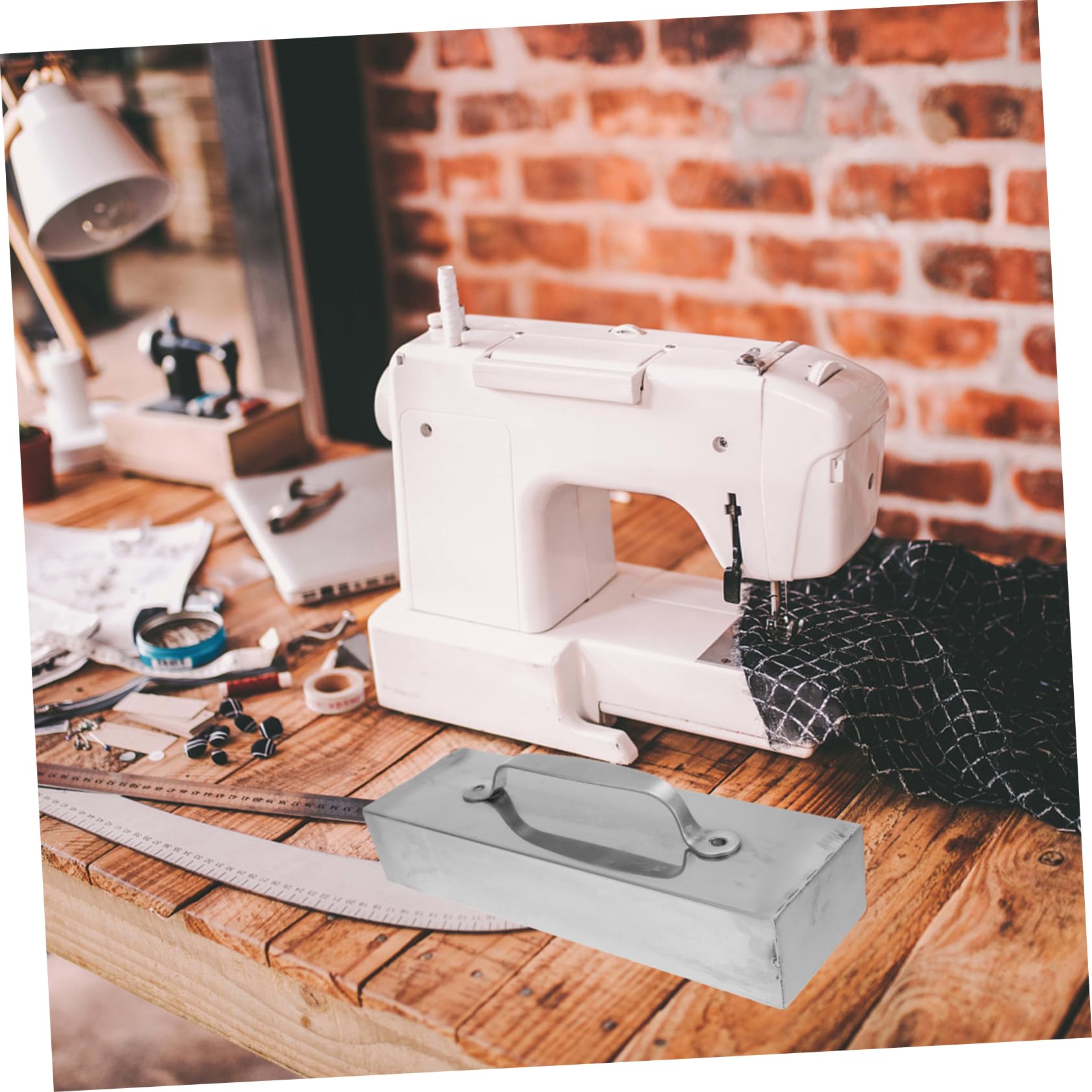 Angoily Clavija de Fijación de Tela de Acero Inoxidable Superficie Lisa y Bordes Redondeados para Costura DIY y Corte Fácil