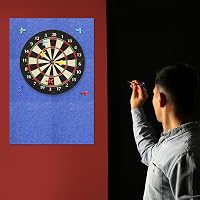 KEAGAN Öntapadós Filc Darttábla Falvédő Keret, Dartboard Border Védőlap, 5