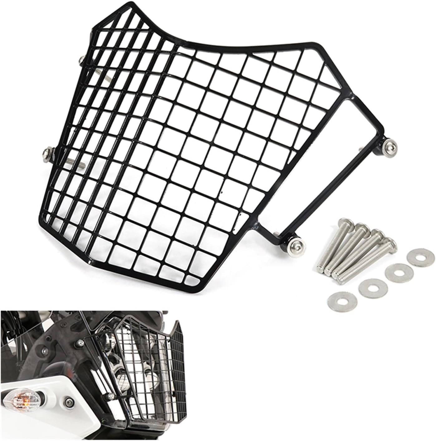 Headlight Grill Guard Motorcycle Headlight Guard Front Light Headlamp