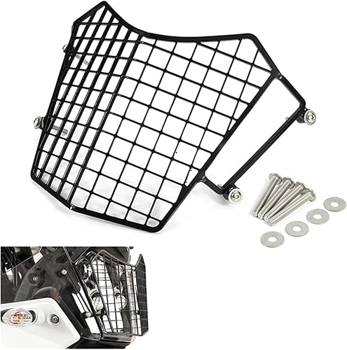 Miniatura 4 de Headlight Grill Guard Motorcycle Headlight Guard Front Light Headlamp Grille Guard Cover Protector for T&enere 700 XTZ690 for XTZ 690 Tenere700