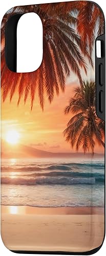 Miniatura 2 de iPhone 1212 Pro Love For The Sea Tropical Paradise Designs - Funda Sunset Beach