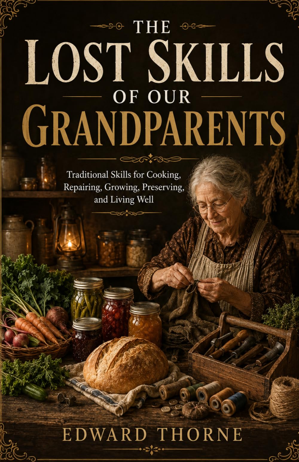 THE LOST SKILLS OF OUR GRANDPARENTS: Traditional Skills for Cooking, Repairing, Growing, Preserving, and Living Well