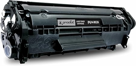 ProDot (PL H-2612A Easy Refill Laser Toner Cartridge for HP Q2612A & Canon CRG 303/703/FX-9/FX-10 Series (Pack of 1)