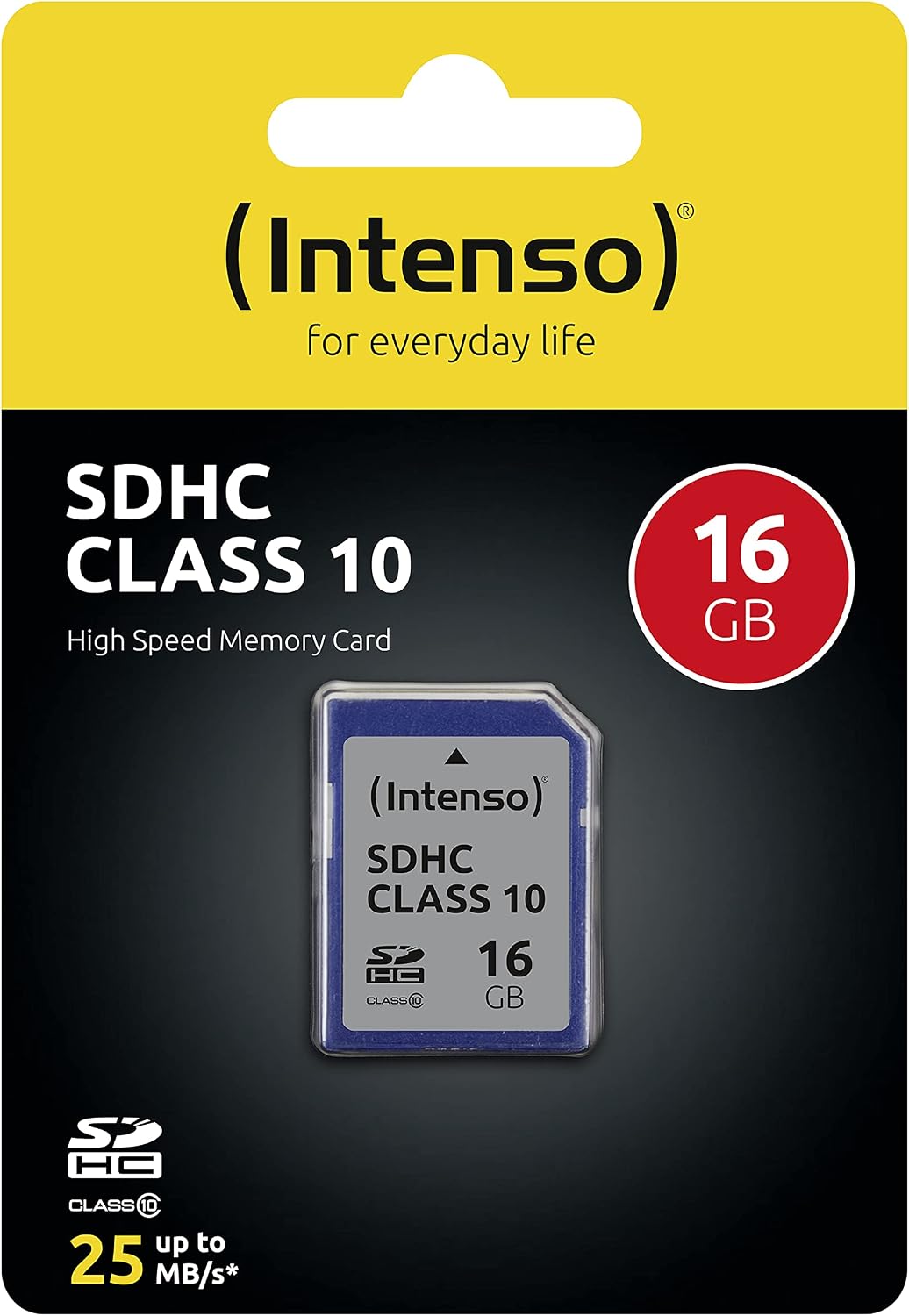 Intenso High Speed 16GB Class 10 SDHC (3411470)