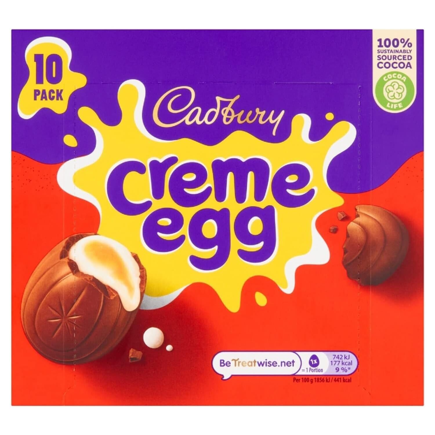Cadbury Creme Eggs Chocolate 8 pk 320g