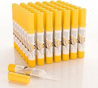 50pcs Vial Convenient Super Glue,Bouaegr All Purpose Adhesive,Universal Super Glue,Instant bonding for bonding Plastic,Glass, Leather, Metal, Wood, Ceramic, Silicone, Rubber-1.5g/pc