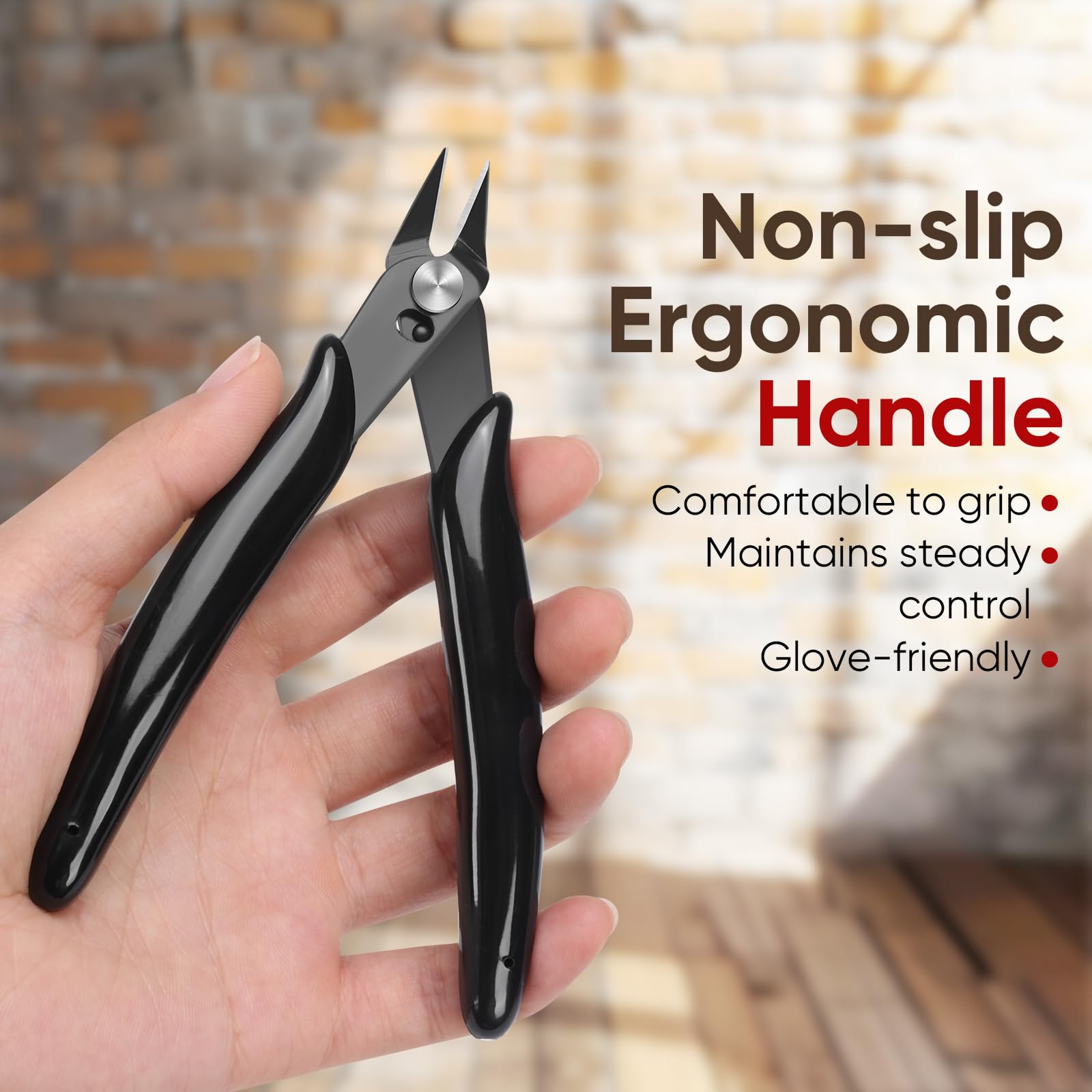 Flush Cutters - 2 Pack Micro Wire Cutters -5 Flush Cutters - 2 Pack Micro Wire Cutters -5