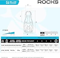Vista 6 de Cressi Aletas Rocks, aletas cortas de talón abierto para niños con correas ajustables para snorkel y natación - Cressi: Calidad Desde 1946
