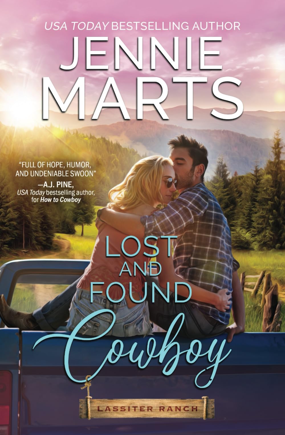 Lost and Found Cowboy: A Wounded Cowboy/Curvy Single Mom/Fake Relationship/Found Family/Small Town Romance (The Lassiter Ranch Series)