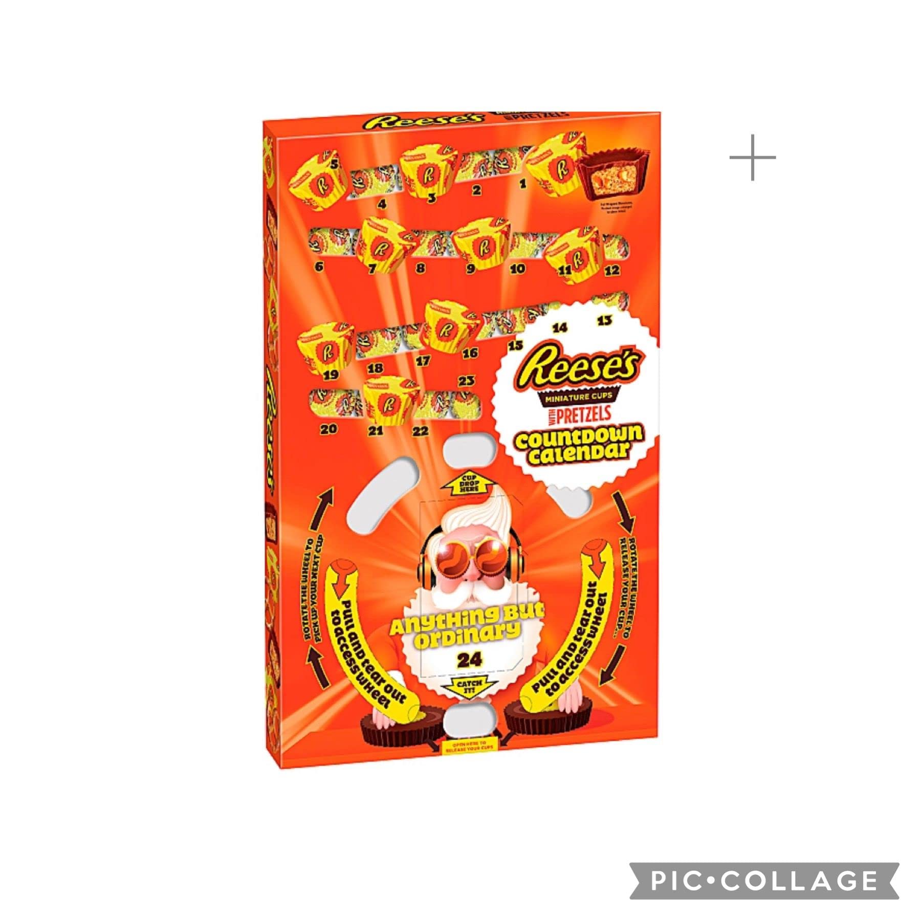 Reese's Miniature Cups With Pretzels Gravity Advent Calendar 249g & Reese's  Peanut Butter Snowman 141g - Reece's Christmas Bundle - Reese's Christmas  Chocolate Bundle | Advent Calendar 2022 : Amazon.co.uk: Grocery