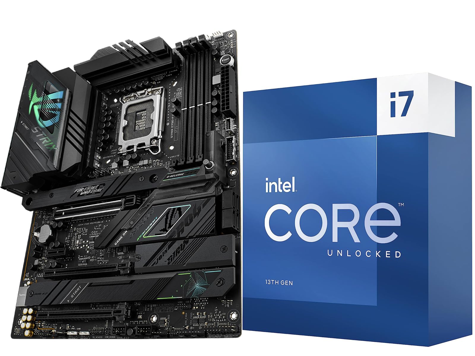 ROG STRIX Z790-F GAMING WiFi + i7-13700K