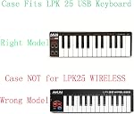 Khanka Cas dur pour Akai Professional LPK25 | 25-Key Ultra-portable USB MIDI Contrôleur de clavier