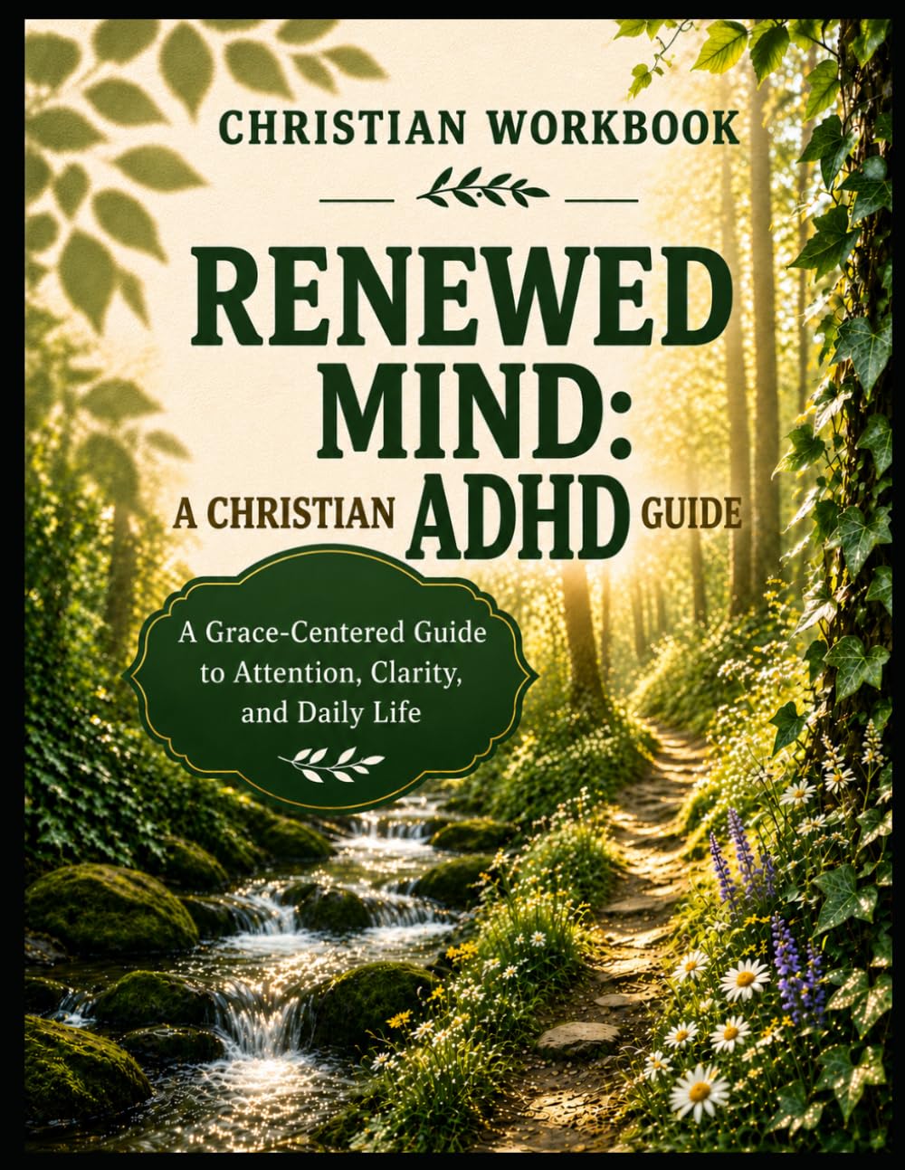 Renewed Mind: A Christian ADHD Guide: A Grace-Centered Guide to Attention, Clarity, & Daily Life