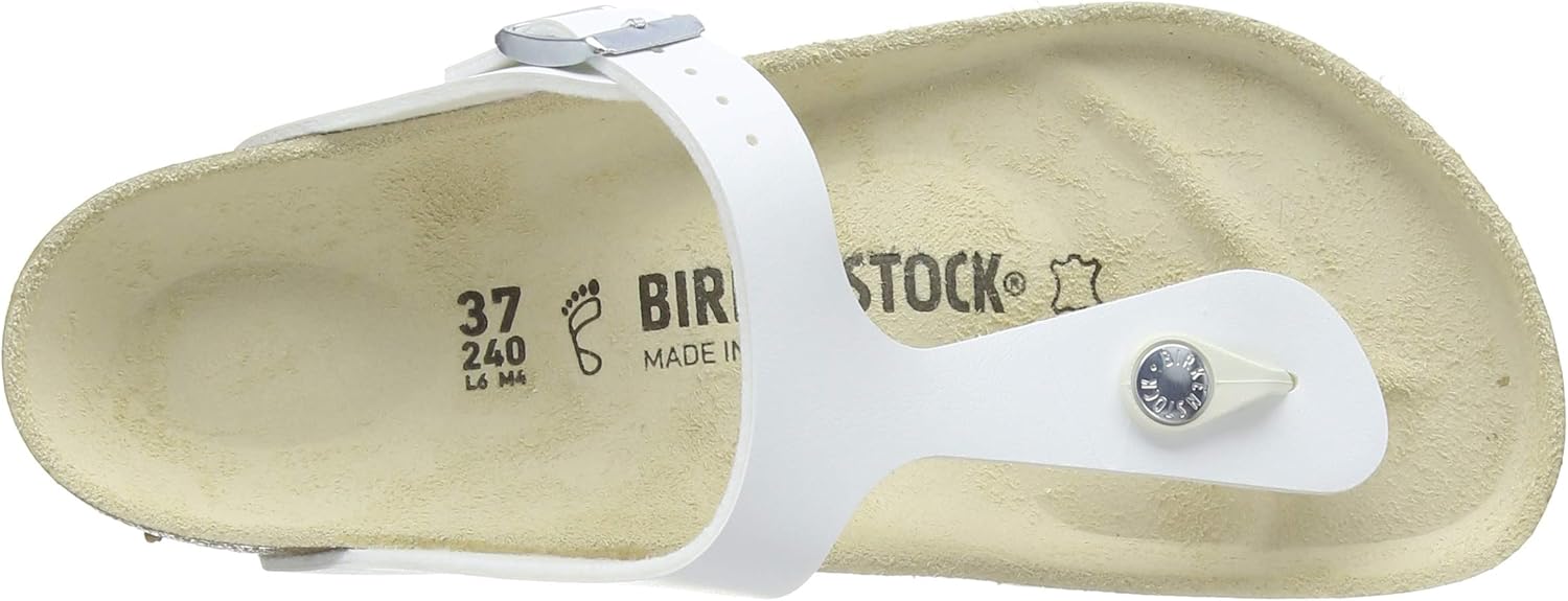 Birkenstock Gizeh Womens Fashion Sandals 37 EU White