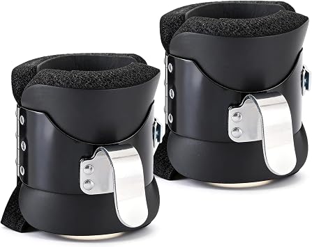 NATGAI Gravity Boots, Inversion Boots for Pull Up Bar, Anti Gravity Inversion Boots with Ankle Hooks, Strength Training Inversion Equipment for Core Workout, Spine Decompression
