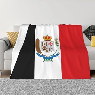 Bandeira De Cod - Ma 80 x 60in Flannel Blanket, Ultra-Soft, Durable, All-Season Use, Perfect for Sofas, Bedrooms, Camping Picnics, and Backpacking Trips