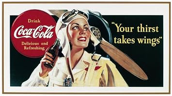 Coca-Cola Ad 1941 Nworld War Ii Themed Coca-Cola Advertisement Poster 1941 Poster Print by 24 x 36