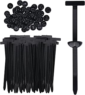 150 Pcs Nylon Universal Cable Tie Buckle for Car - Self-Locking and Easy Install Zipper Clips with Pin & Button Design - UV-Resistant Zip Tie for Quick and Effortless Car Daily Repair
