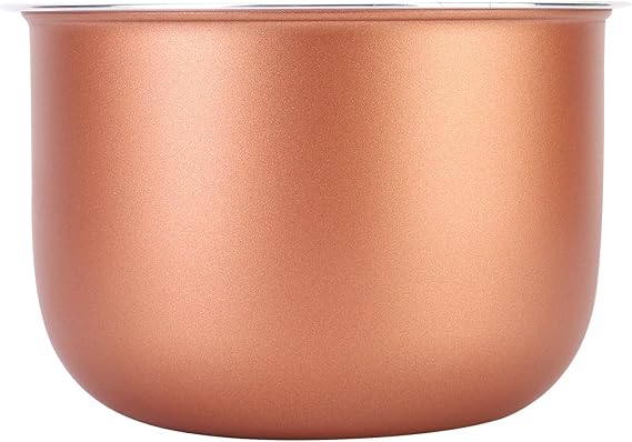 Akozon Non Stick Inner Cooking Pot Liner Container Replacement Accessories for 1.5L 1.6L Rice Cooker, Non Stick Replacement Inner Cooking Pot Liner for .5L .6L Rice Cooker