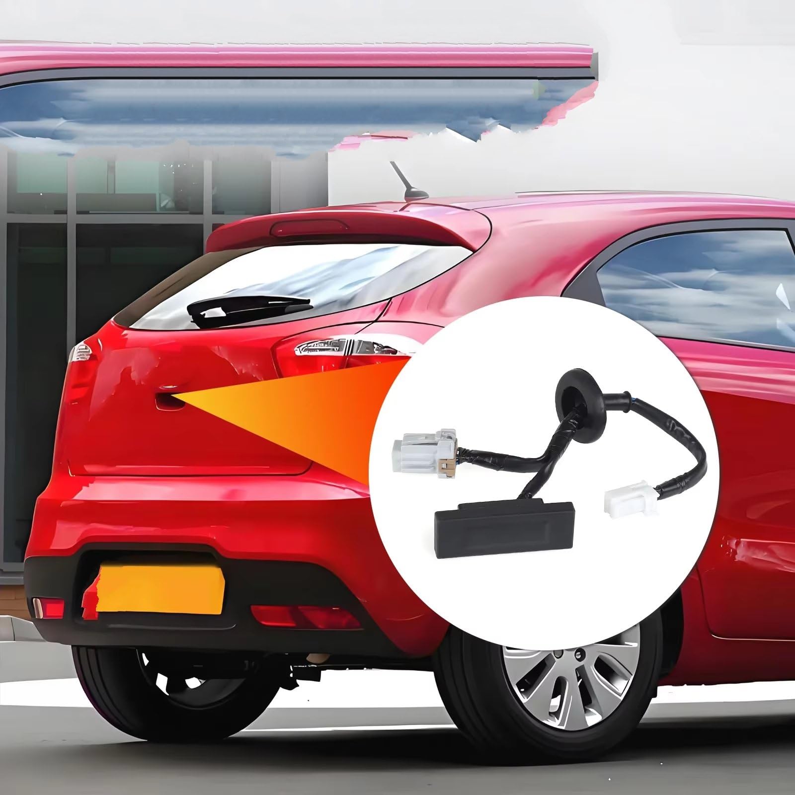 Interruttore portellone Compatibile Con Kia Per Rio Hatchback 2015 2016 2017 2012 2013 2014 Maniglia Bagagliaio Pulsante Portellone Posteriore Interruttore Portellone 81260-1W230