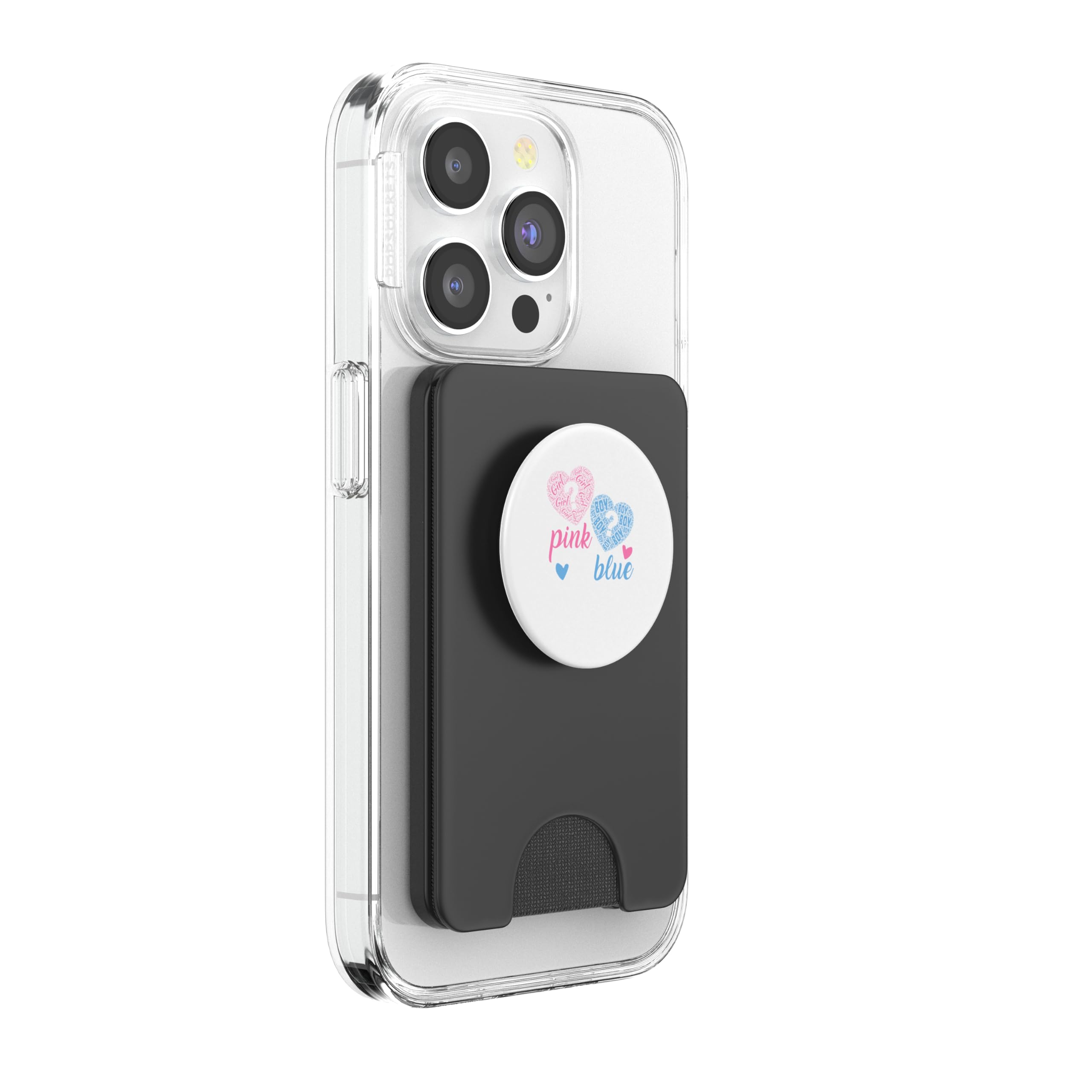 Revelación de género - Para mamá papá - Tus padres te aman PopSockets PopWallet para MagSafe