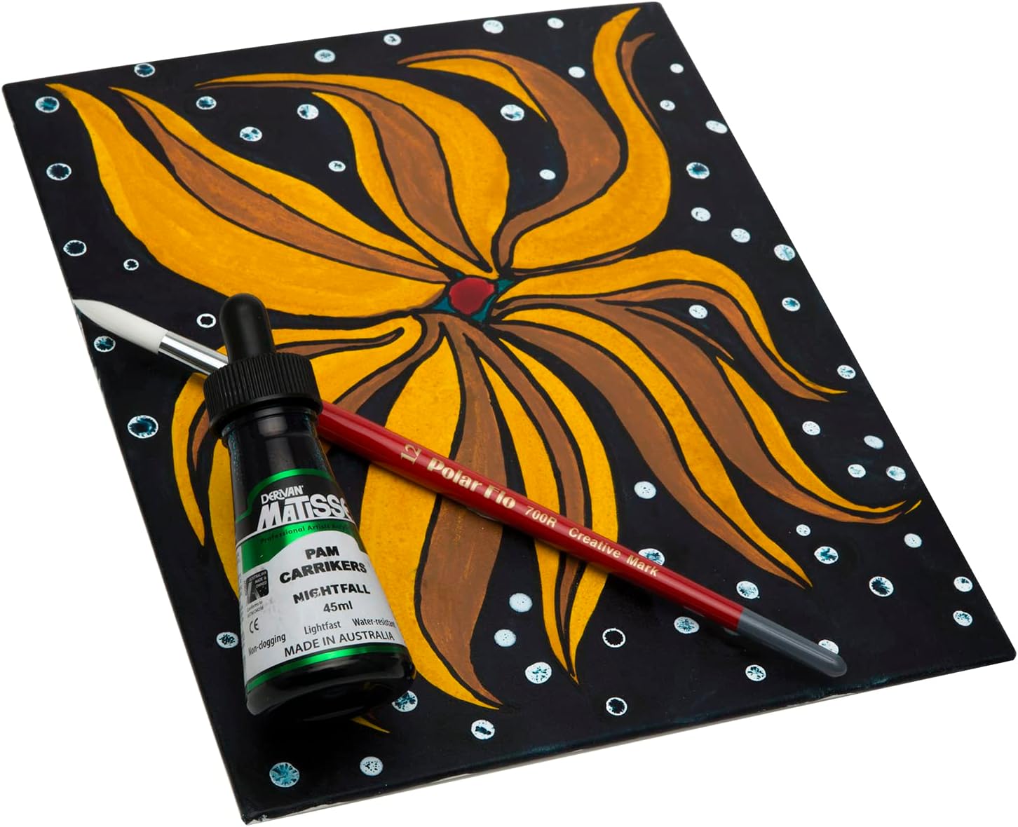 Yes! Multi Media Cotton Canvas Pads - Wet Media Canvas Pads (10 Sheets) for Watercolors, Oils, Acrylics, Markers, & More! - [9x12" - 3 Pack]