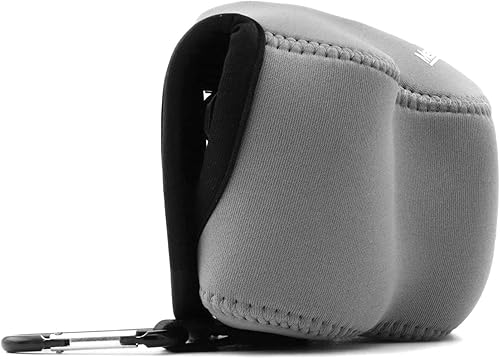 Miniatura 3 de MegaGear. Funda para cámara, ultra liviana neopreno con mosquetón para Sony A6000, A6300 con lente 16-50
