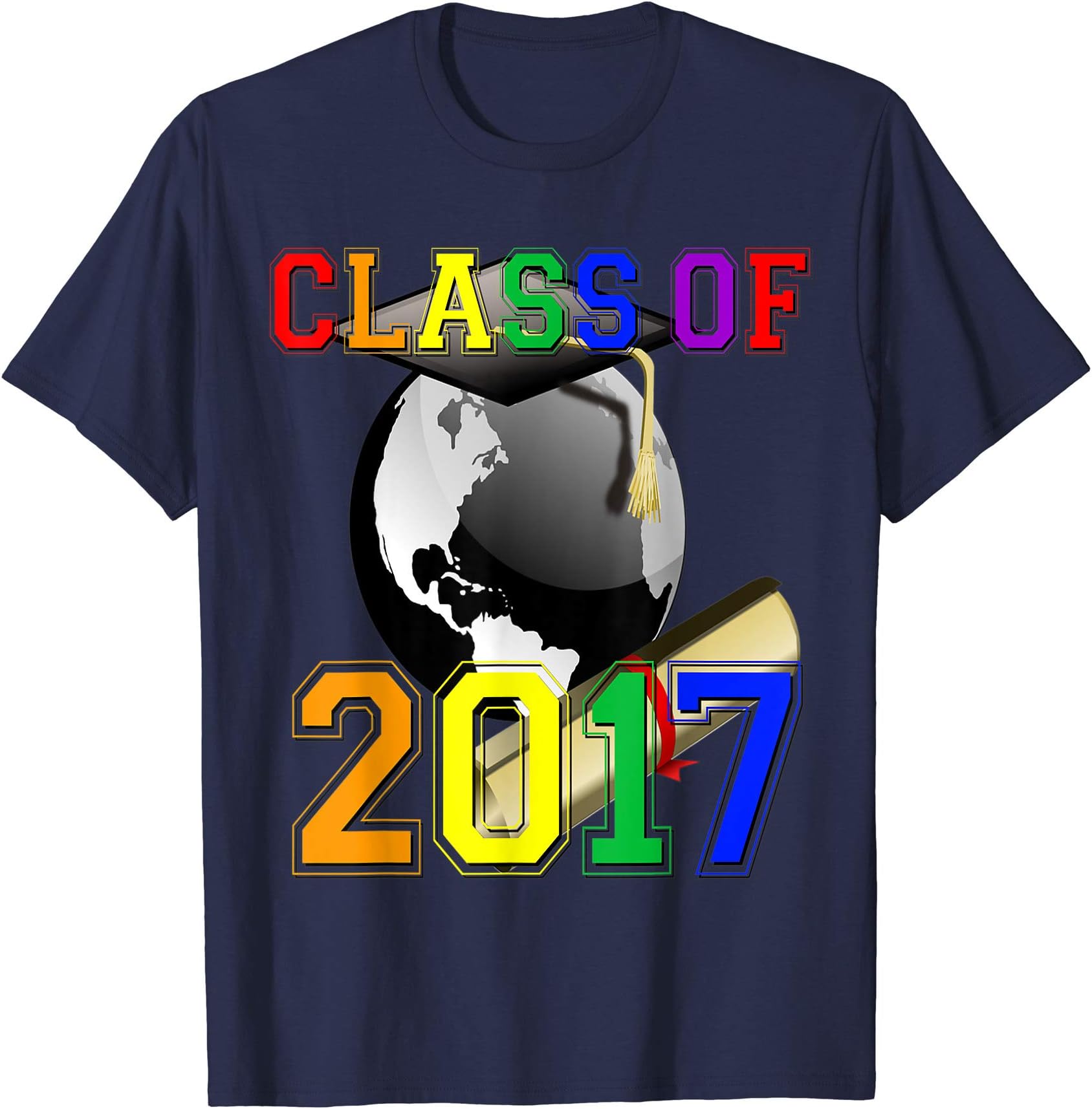 Class of 2017 Shirt Graduation Son Daughter Gay Pride LGBT