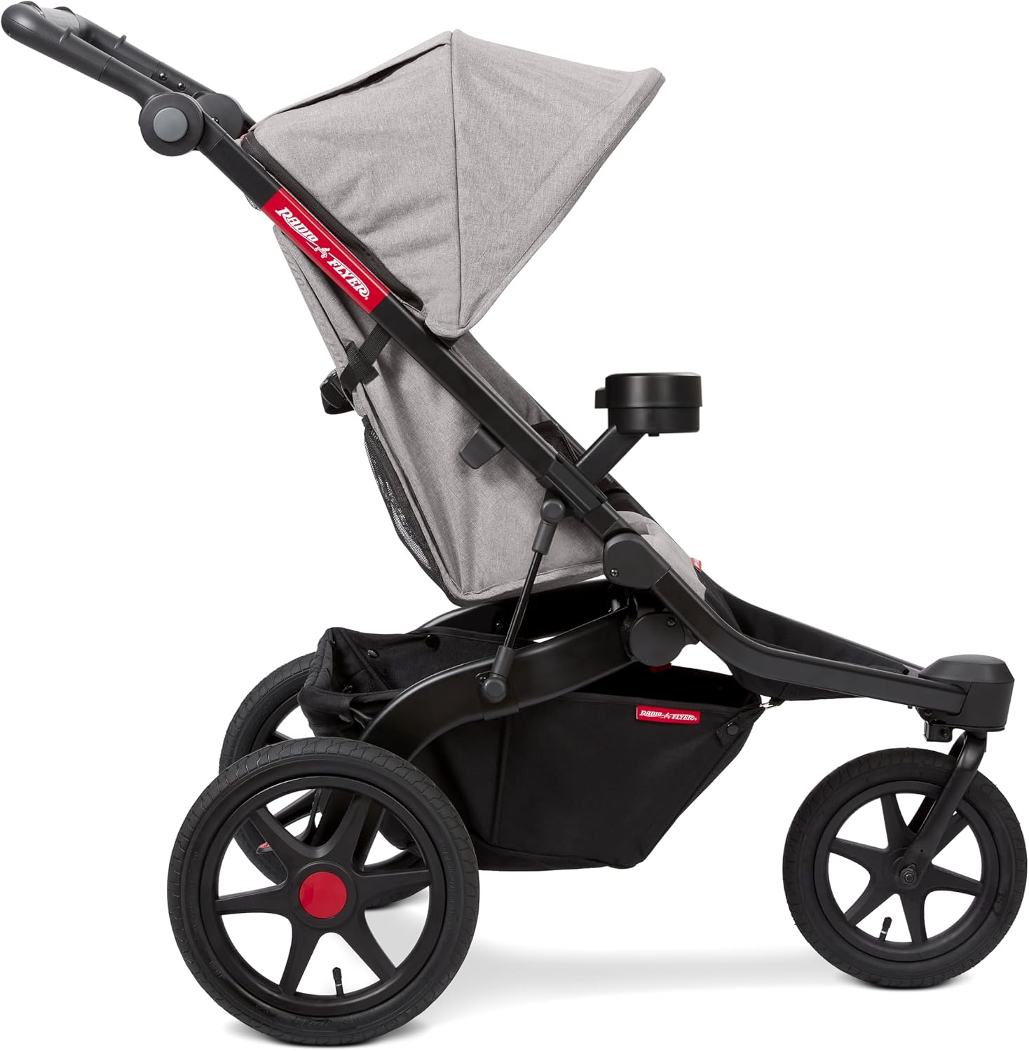 Radio Flyer Momentum Jogging Stroller Accessory, Snack Tray & Cup Holder for Momentum Jogging Stroller
