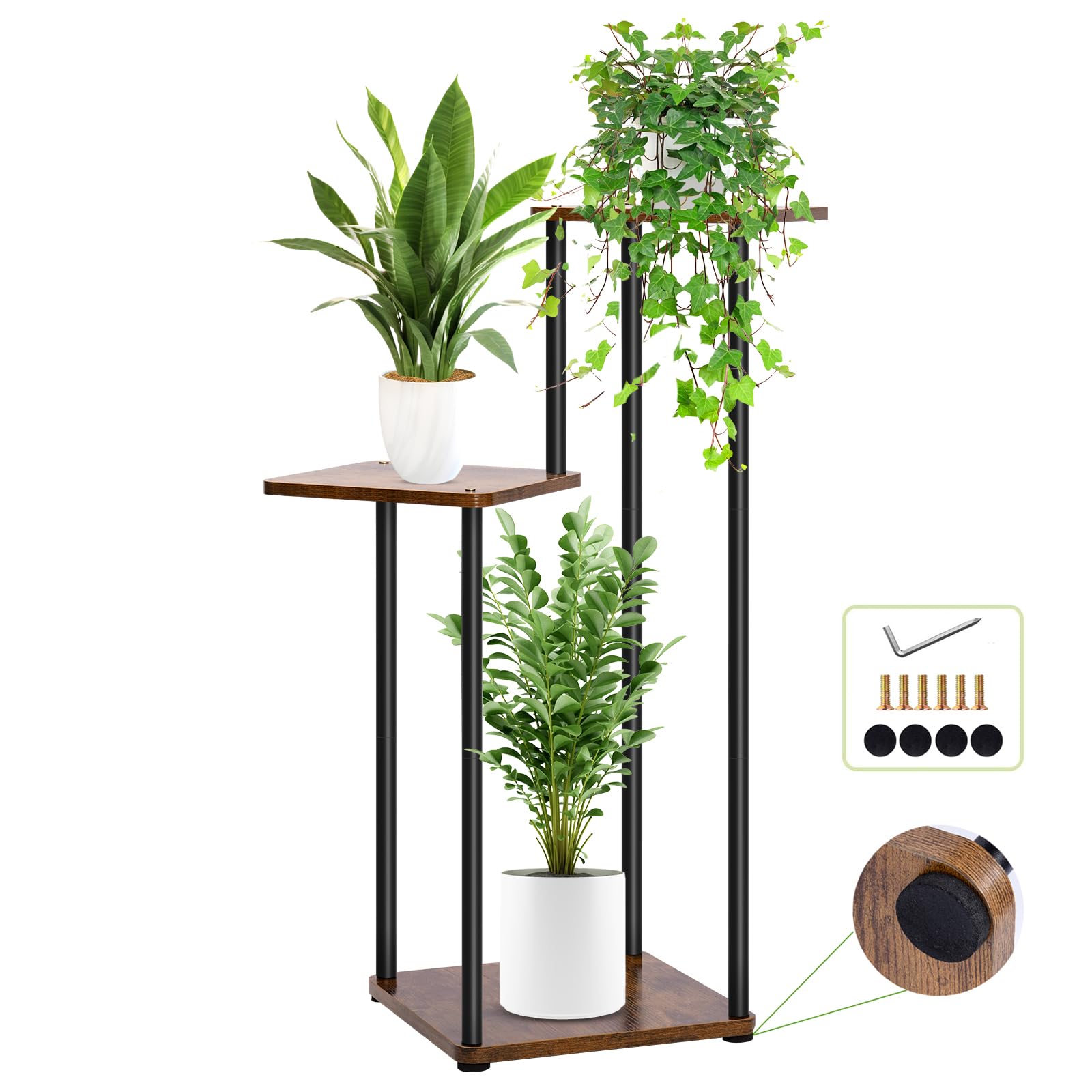 Rainie 3 Tier Plant Stands Indoor Outdoor