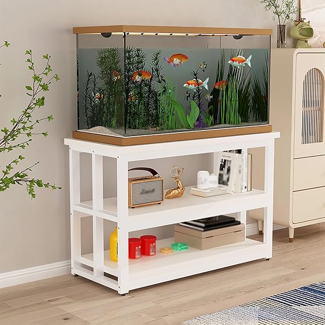 mueble acuario mesa acuario Soporte de metal resistente para tanque de reptiles