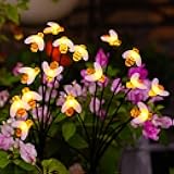 Nacome Solar Garden Lights for Outside – Landscape Decor,Yard Patio Decoration, Waterproof Swaying Bumble Bee(2Pack), Mom Gifts for Women