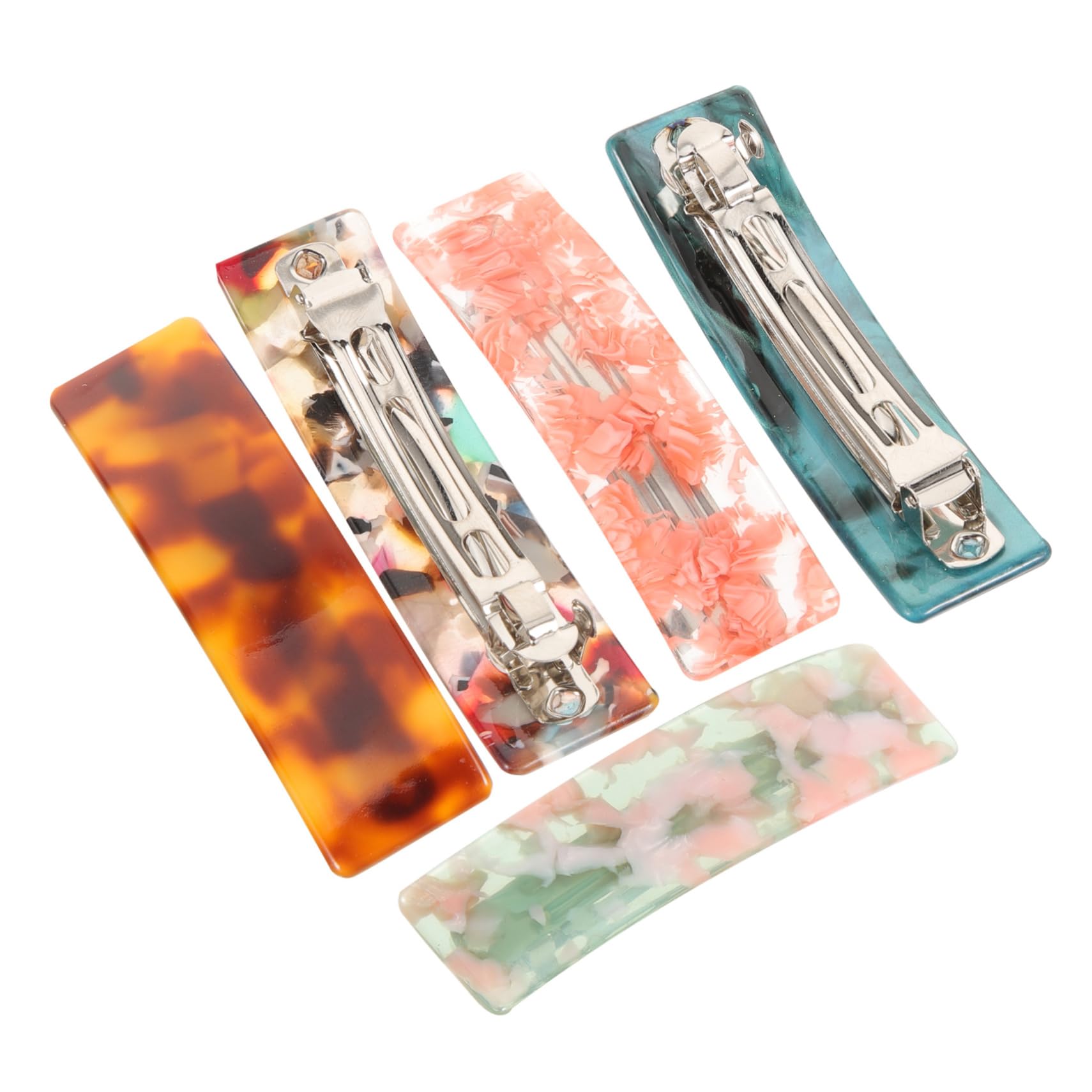 FRCOLOR 25pièces Barrettes Rétro Pour Femmes Clips à Cheveux Printemps Colorés Accessoires Élégants Pour Fins Cheveux Parfaits Pour Toutes Occasions