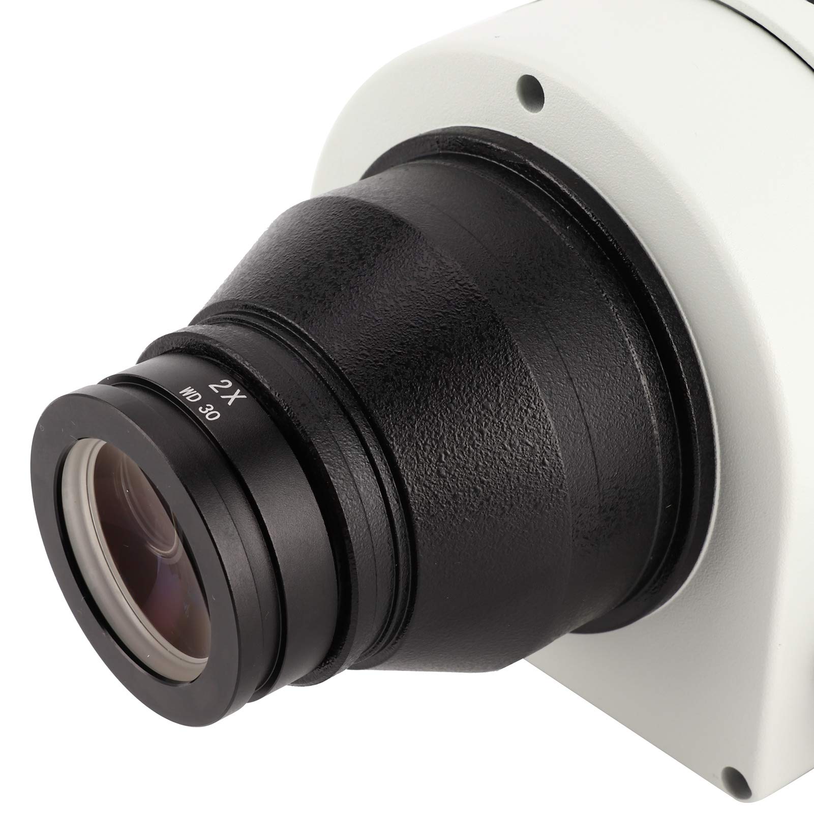 Cocoarm Set di Oculari per Microscopio Trinoculare 7X 45X Lenti per Microscopio Stereo in Vetro con WF10X 20 0,7 4,5X Zoom 360 Testa Rotante per Ispezione di Riparazione di Laboratorio (Con