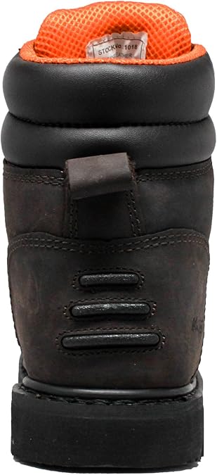Ad Tec Men's 6in Crazy Horse Leather Certified Construction Work Boots