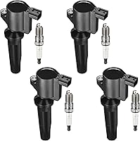 Vista 40 de BDFHYK 1 Paquete de Bobina de Encendido UF669 y 4 Bujías de Iridio XP3922 Compatible con Buick Encore, Chevy Cruze, Cruze Limited, Sonic, Trax, Volt