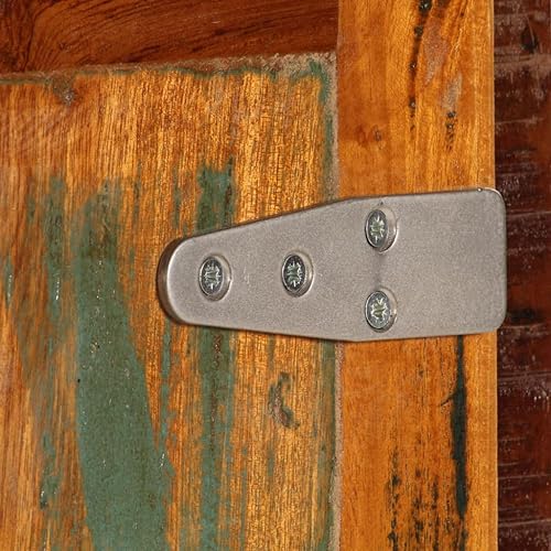 Miniatura 7 de vidaXL Armario de noche, mueble de TV, mesita de noche, armario de cama, mesita de noche, duradero, fuerte, único, de 19.7 x 11.8 x 19.7 pulgadas,