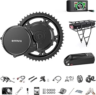 BAFANG BBS02B 48V 500W 750W BBSHD 1000W Motor Electric Bicycle Conversion Kit with LCD Display and Battery (Optional) Ebike DIY Part and Assessories