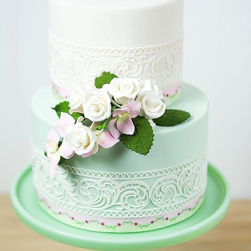 Miniatura 2 de Global Sugar Art Hojas de hortensias para pastel de azúcar, flores pequeñas verdes, 30 unidades por el chef Alan Tetreault