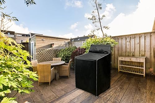 Miniatura 6 de Fundas para lavadora y secadora, funda portátil para lavadora con diseño de cremallera, a prueba de polvo, impermeables, para lavadora y secadora,