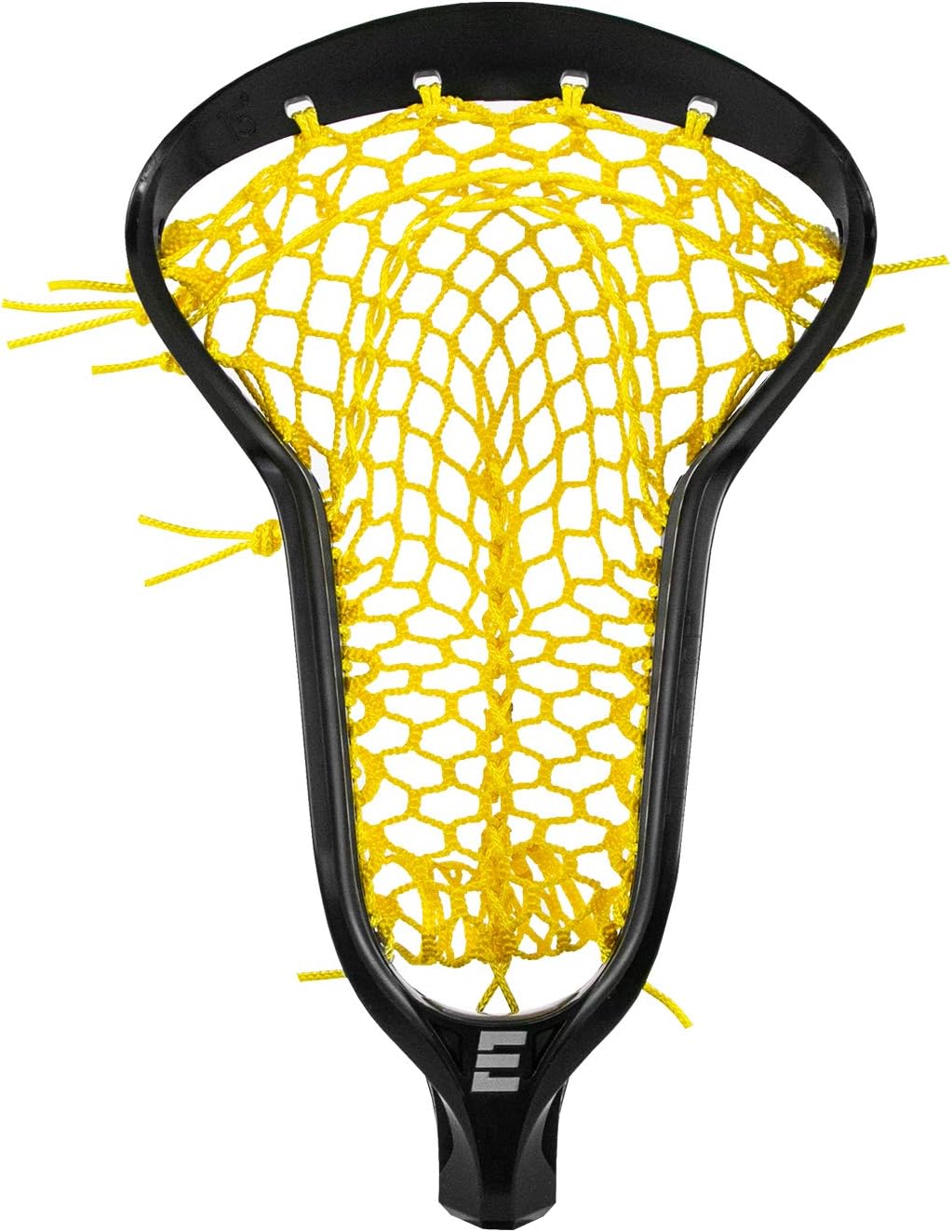 Epoch Women's Purpose Pro Mesh Strung Lacrosse Stick Heads, Black & Yellow : Sports & Outdoors