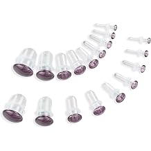 18Pcs Single Flare Glass Stretching kits Short Taper Expander with Rubber O-Rings,1.6-10mm14G-00G Full Size Ear Gauges Tunnels Plugs,4 colors Cylindrical Body Piercing